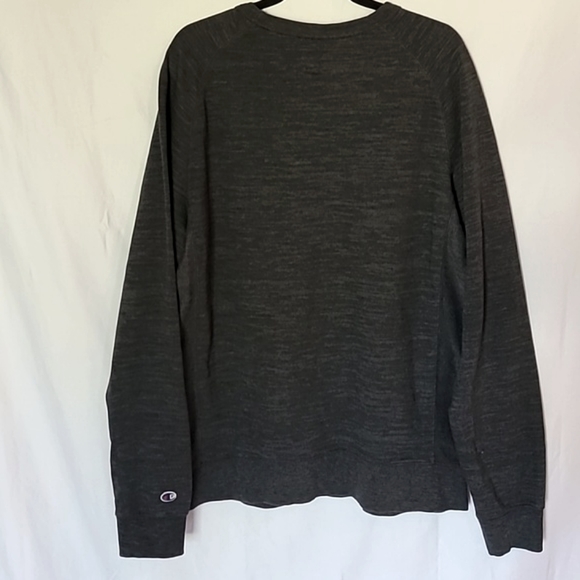 Men's Champion French Terry Crew Stealth Grey Size X Large - Picture 9 of 13